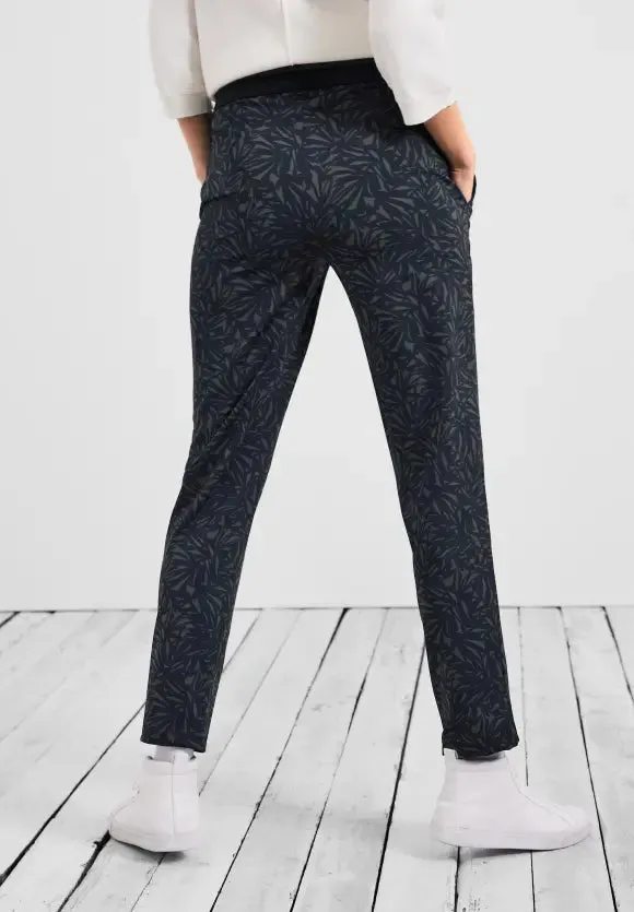 376278- Printed Tracey Joggers - Cecil