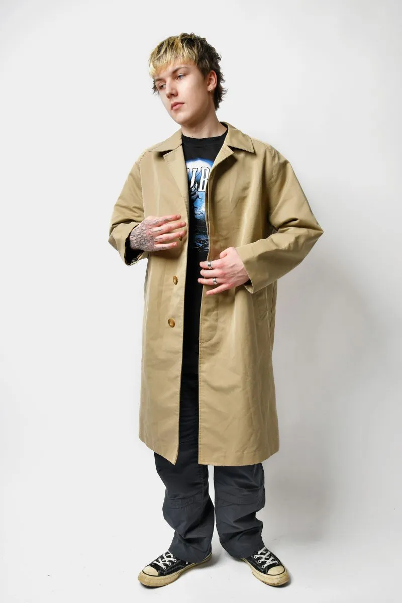 90s mac coat beige mens