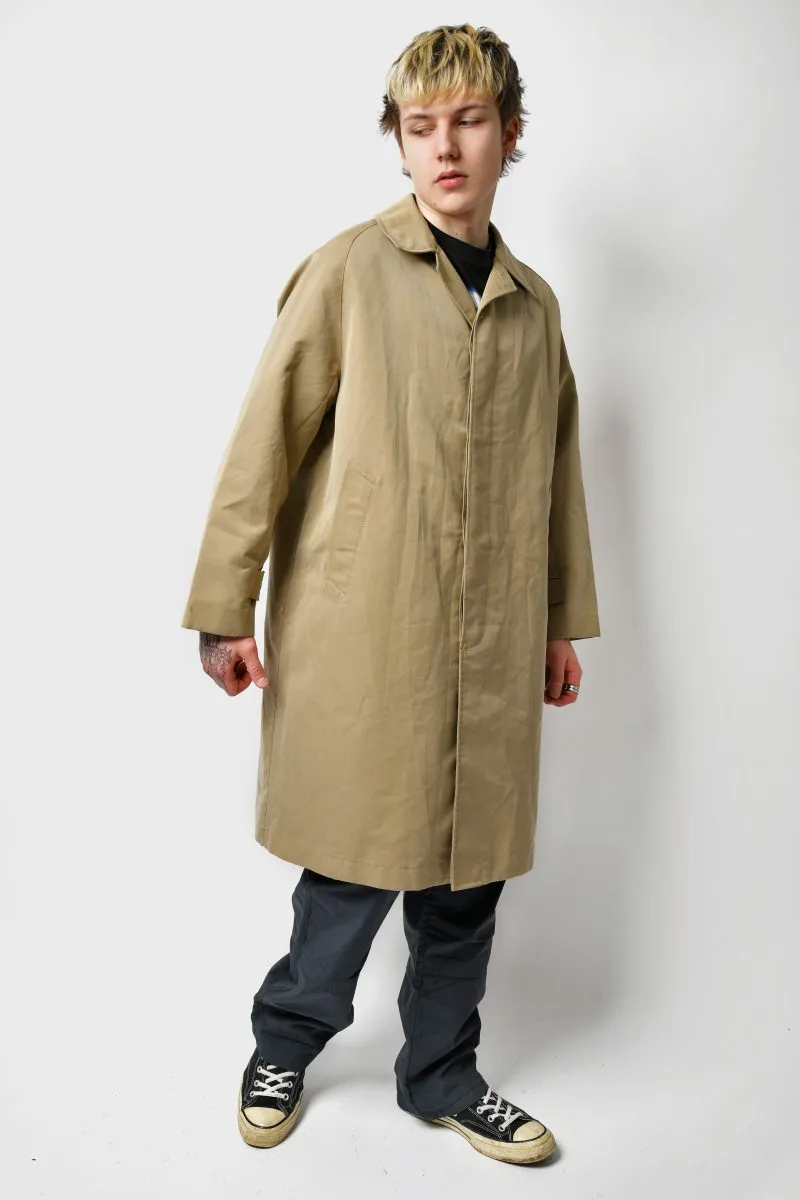 90s mac coat beige mens