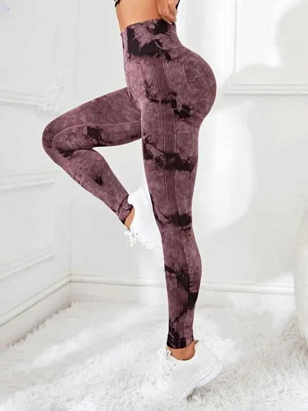 Aiyana Tie Dye Workout Leggings