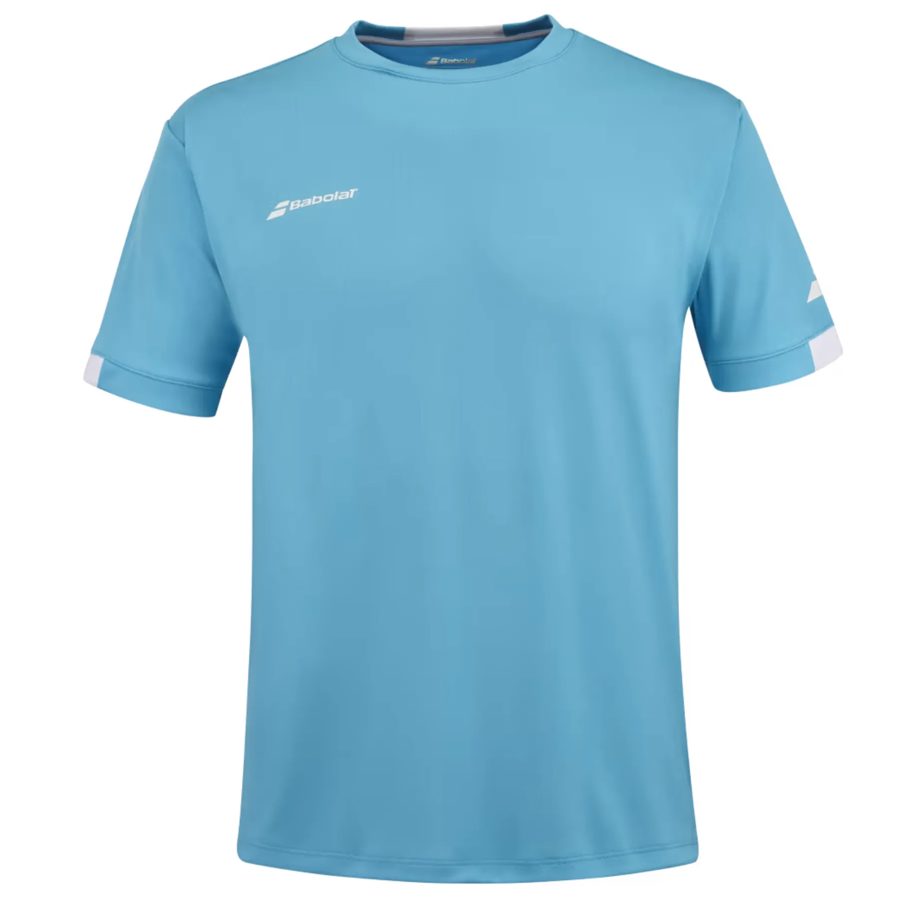 Babolat Play Crew Neck Tee Man 4124 - Cyan Blue