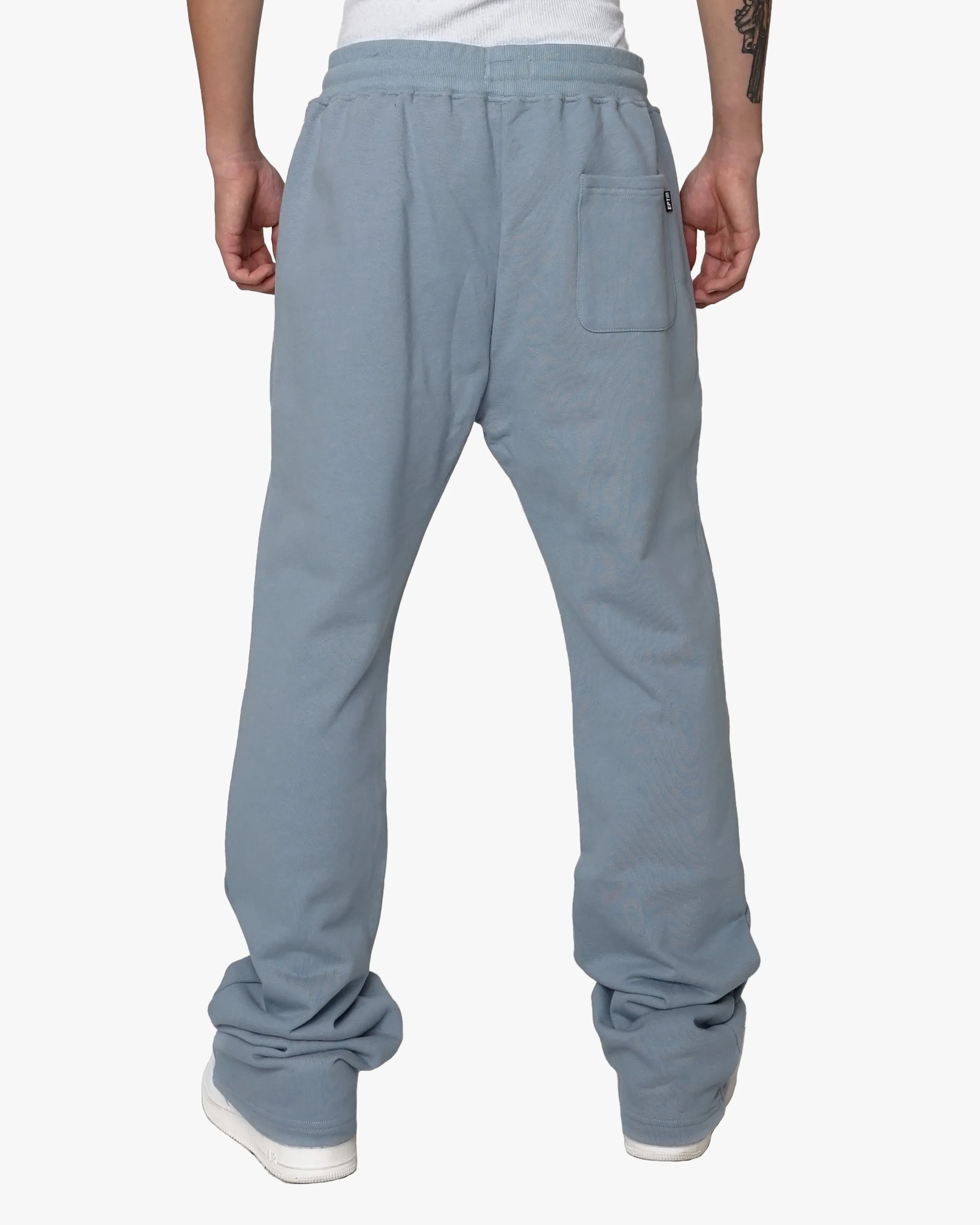 BIG N TALL PERFECT FLARE SWEATPANTS-DENIM BLUE