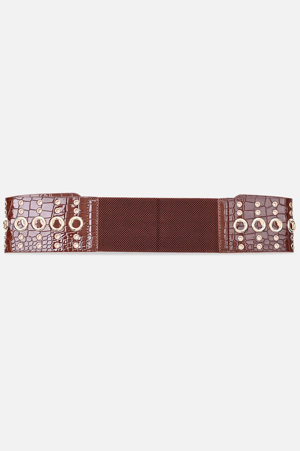 Broad Eyelet Belt