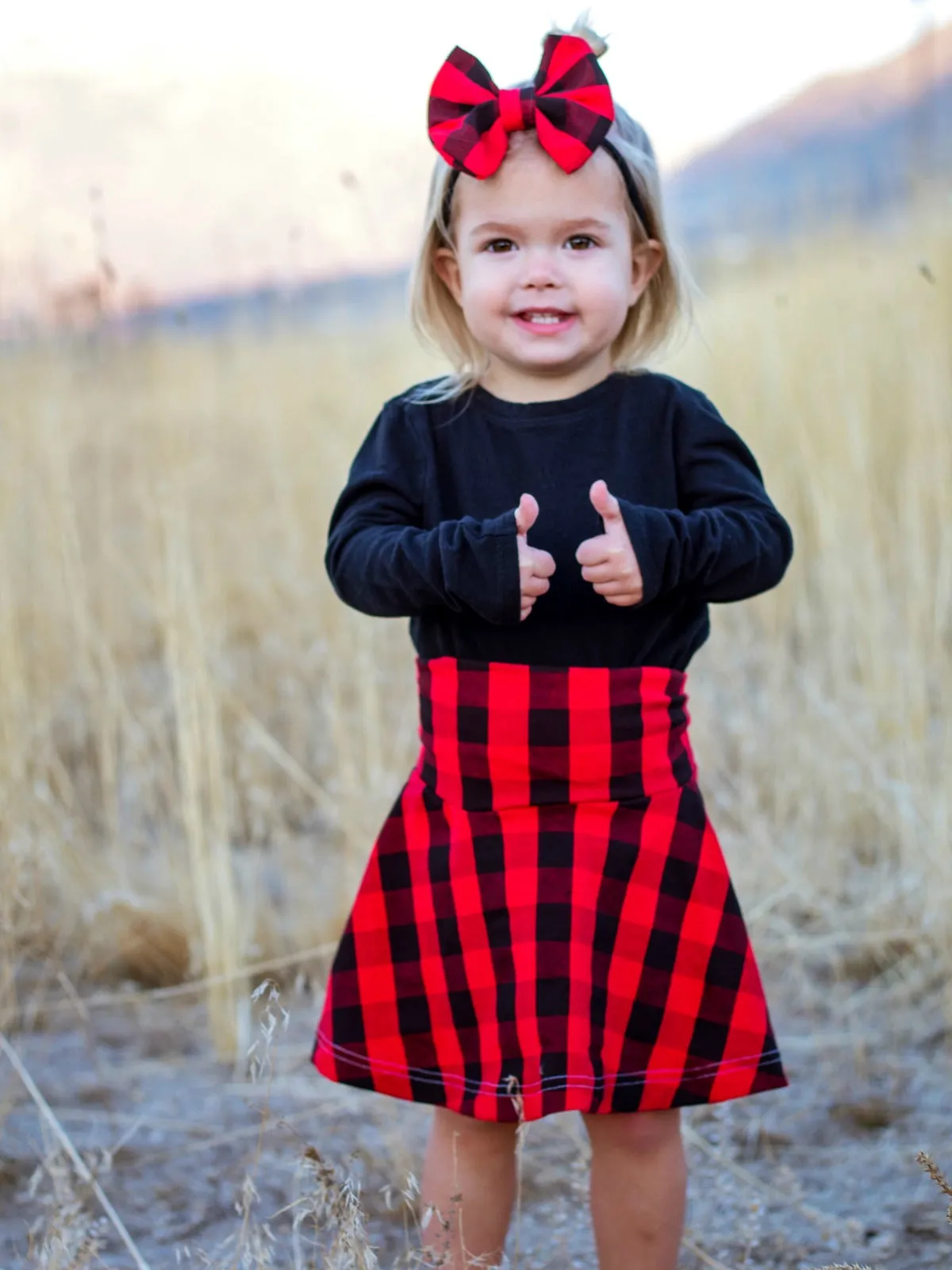 Buffalo Plaid Skirt