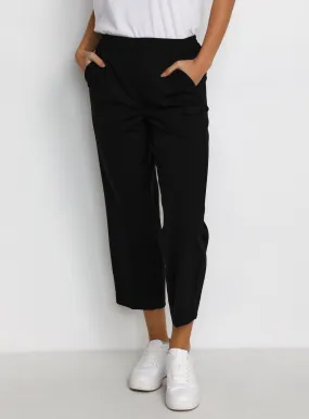 Buy KAFFE Sakura Cropped Trousers 10 | Trousers | Tu