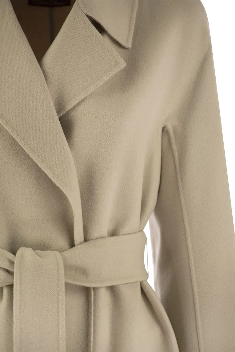 CLES - WOOL, CASHMERE AND SILK COAT