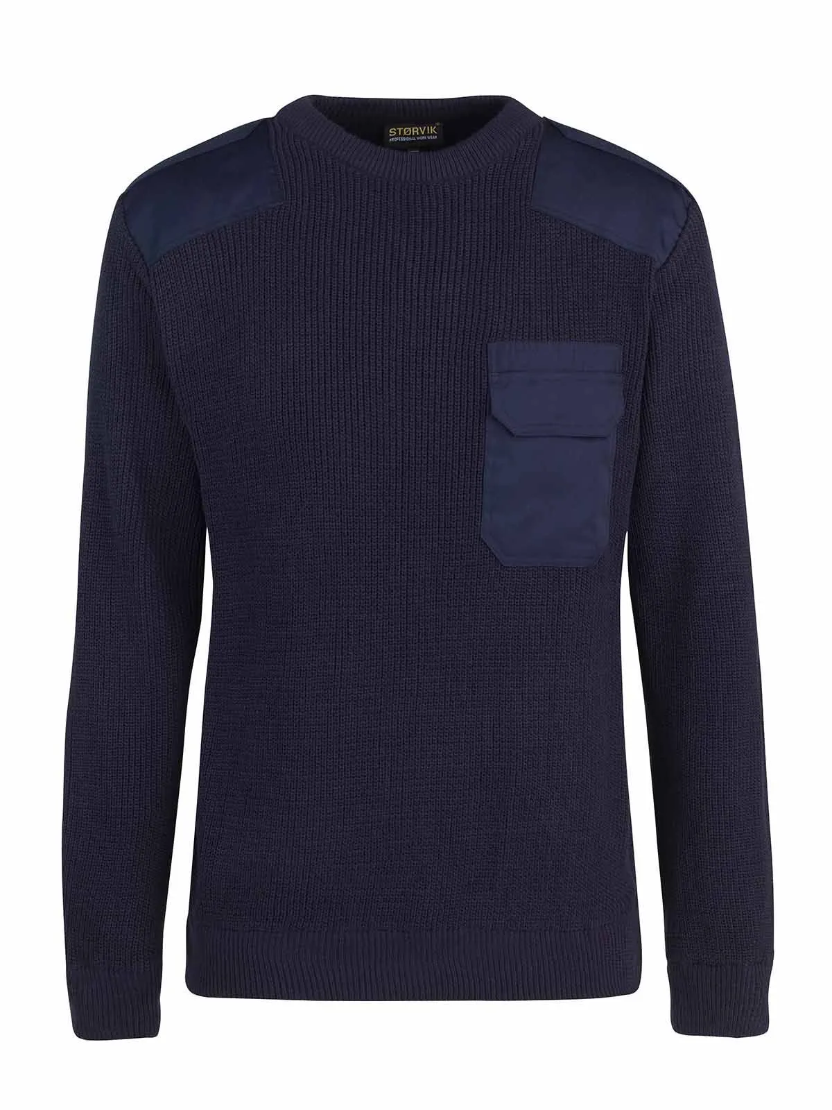 Commando Sweater Melbourne Navy - Storvik