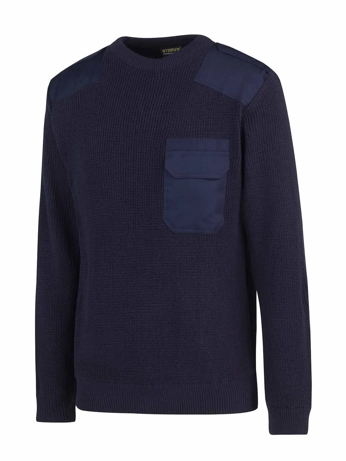 Commando Sweater Melbourne Navy - Storvik