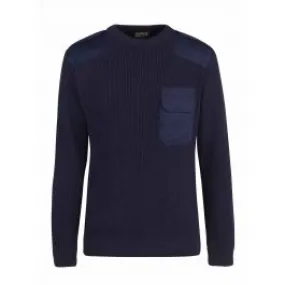 Commando Sweater Melbourne Navy - Storvik