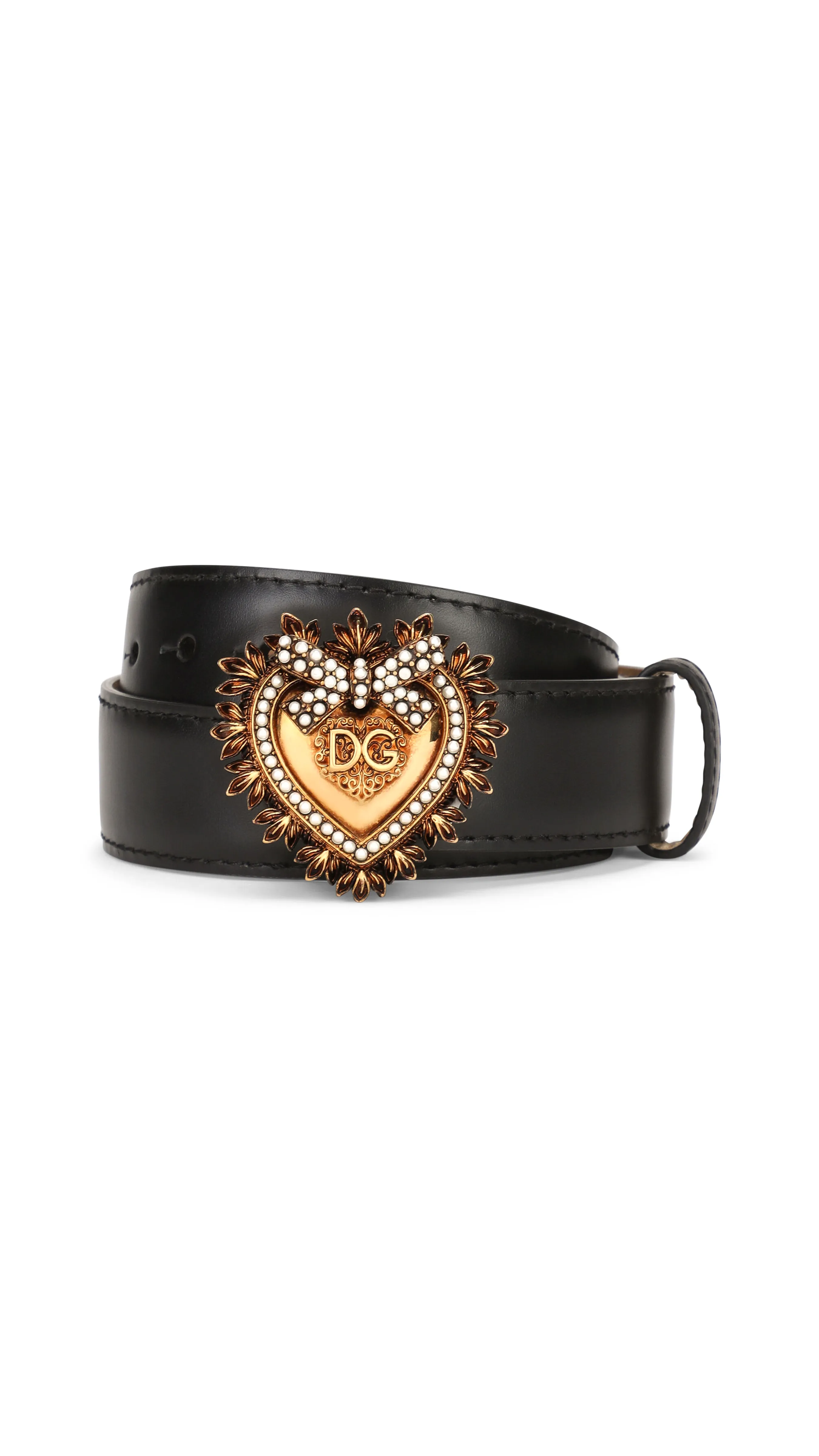 Devotion Belt in Lux Leather - Black