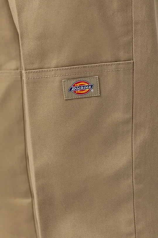 Dickies trousers Strght Dble Knee Rec men's beige color