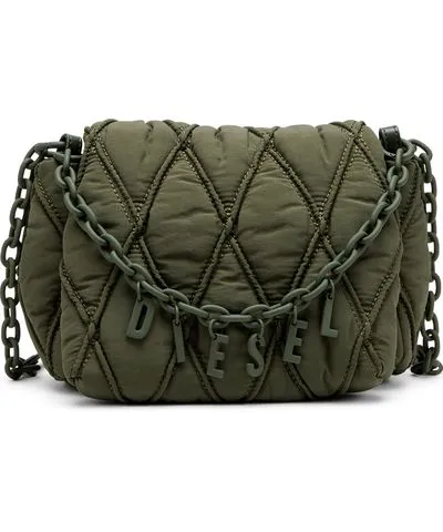 Diesel Charm-D S-Small shoulder bag in quilted nylon