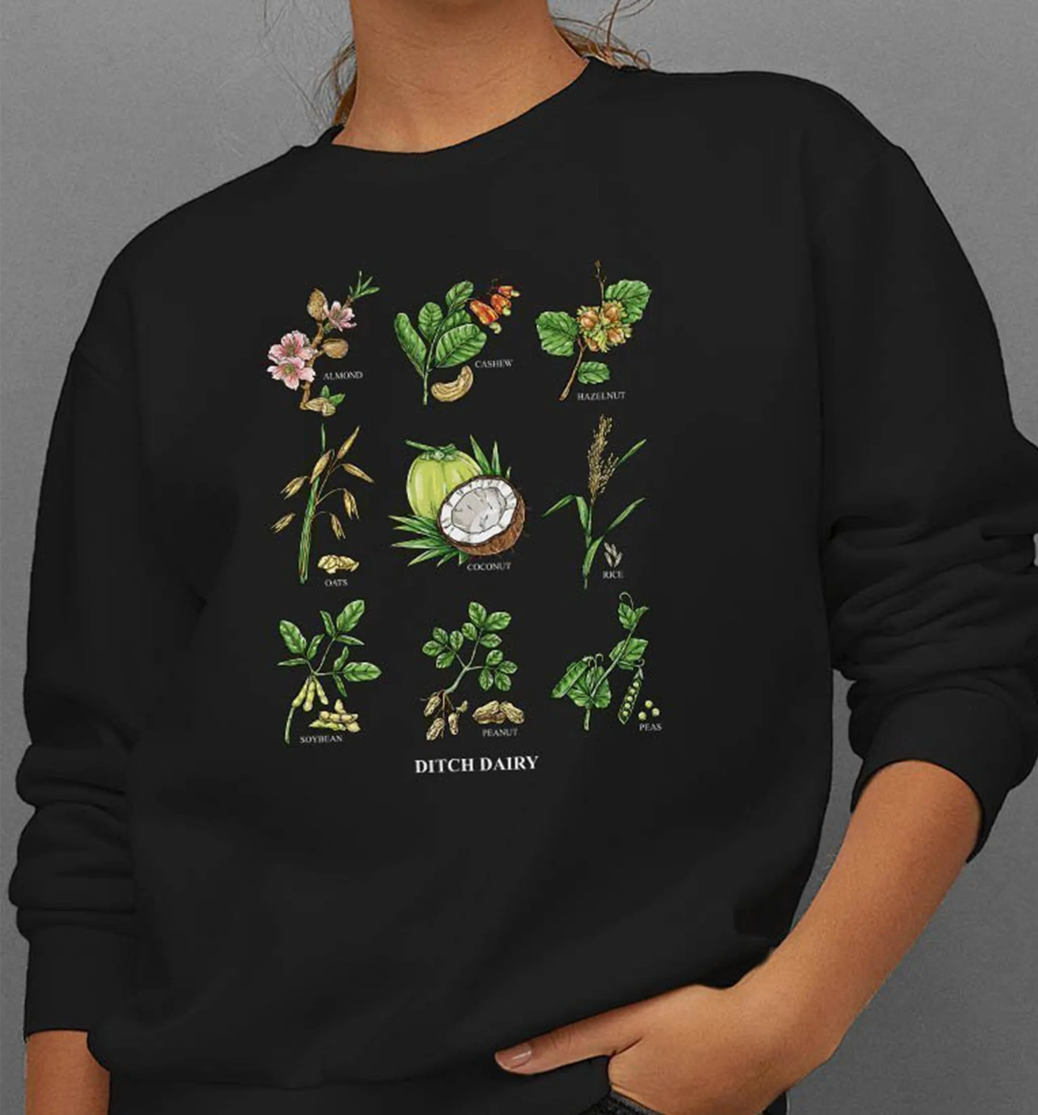 Ditch Dairy | Vegan Crewneck