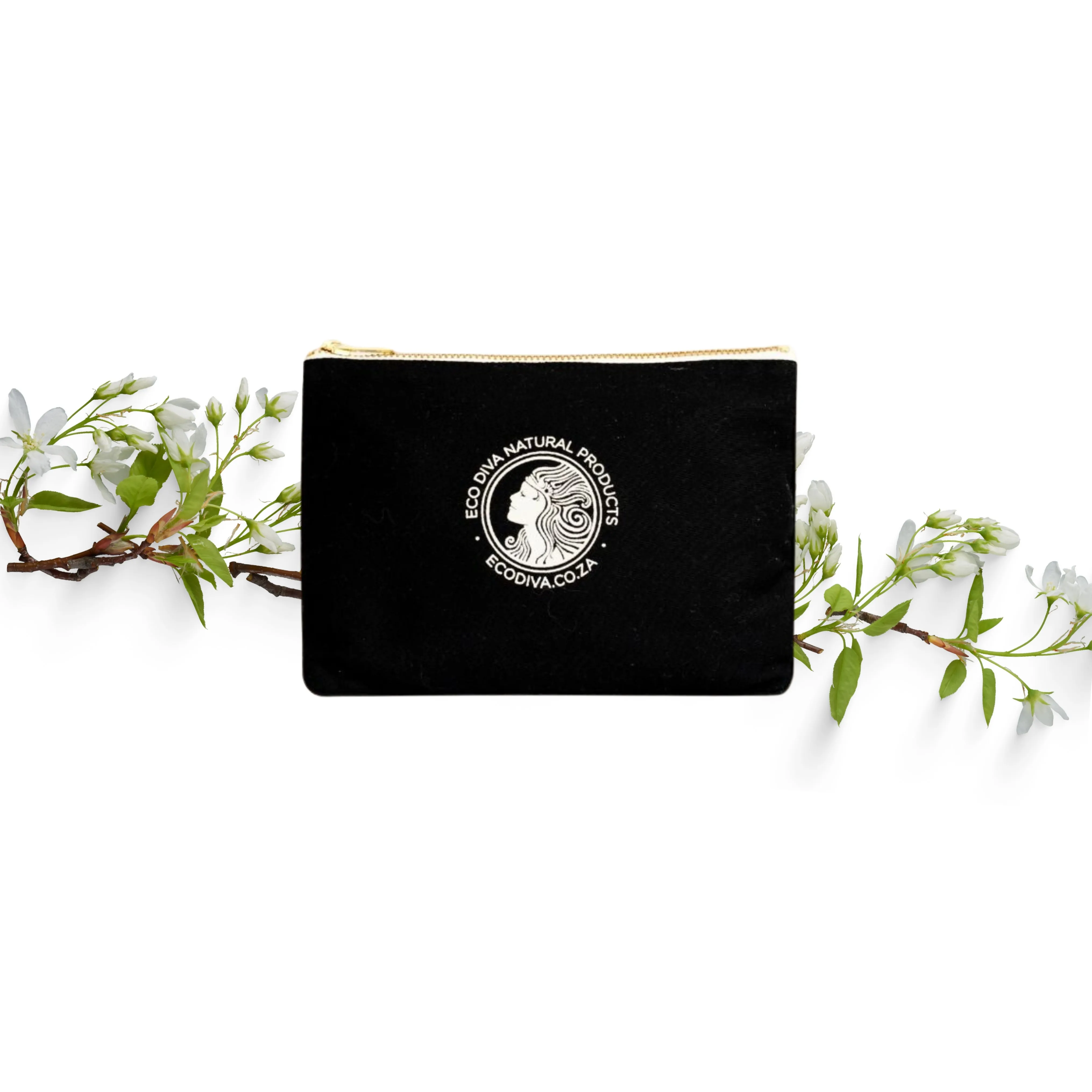 Eco Cosmetic Bag Small - Organic Cotton/Skincare/Makeup