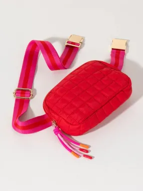 Ezra Belt Bag - Red