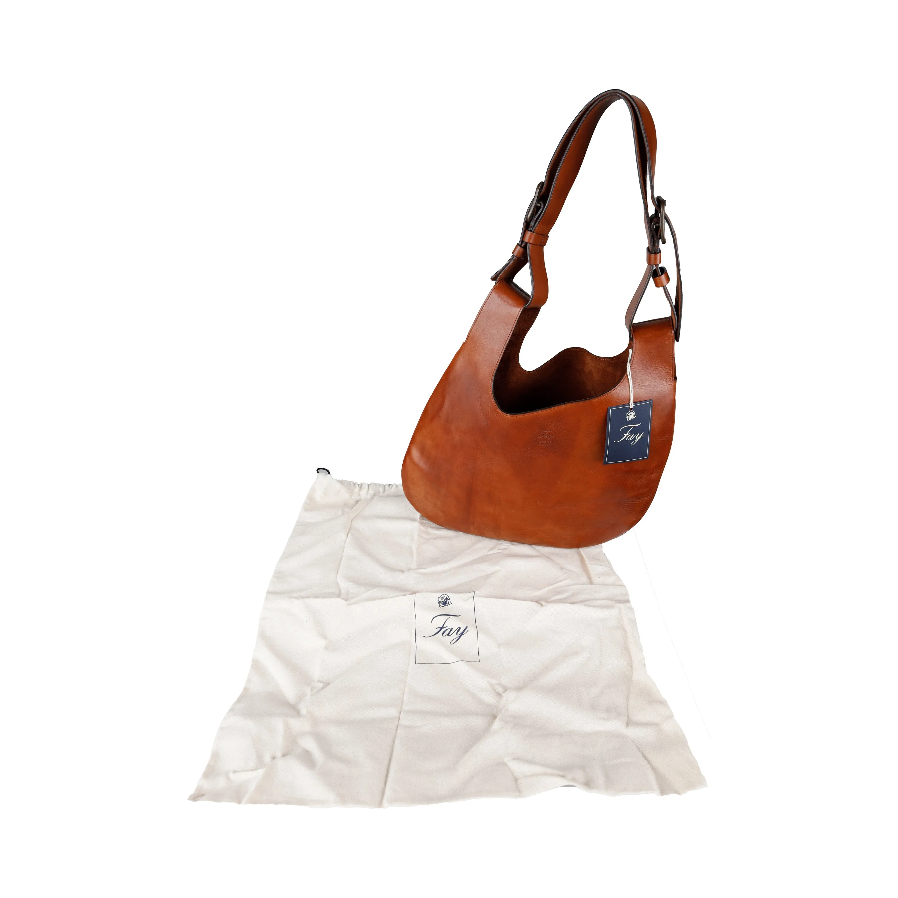 Fay Leather Hobo Bag - '10s