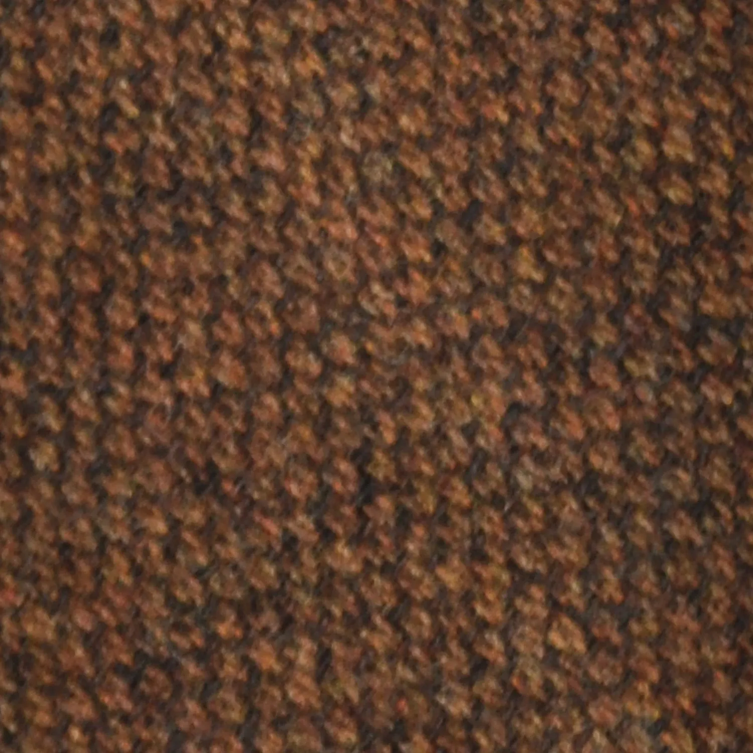 F.Marino Barleycorn Tweed Tie 3 Folds Rust Brown