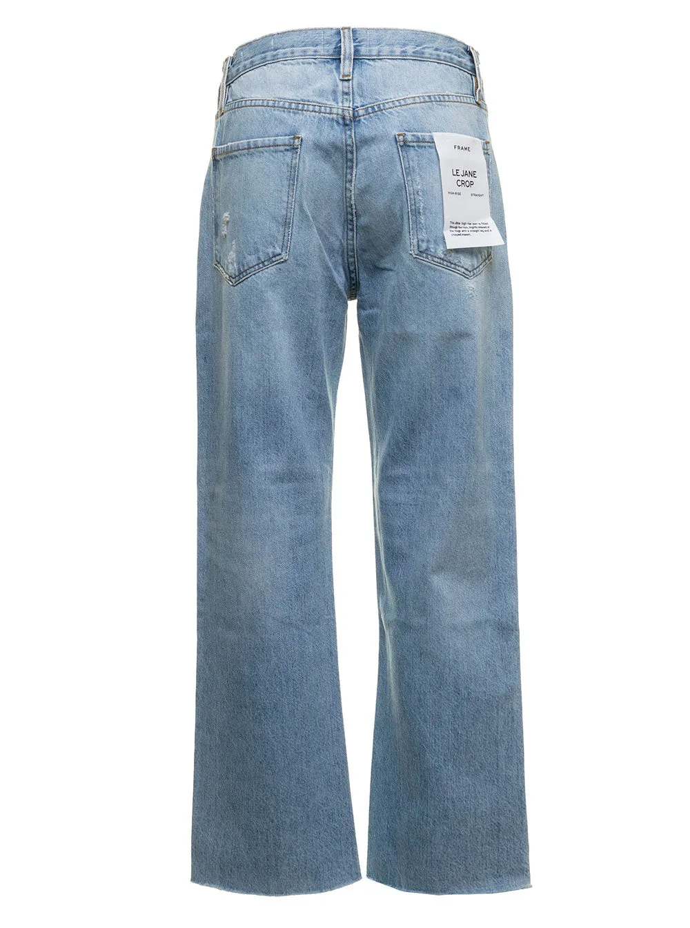 Frame Le Jane Cropped Straight Leg Jeans