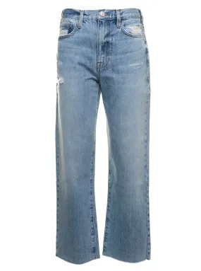 Frame Le Jane Cropped Straight Leg Jeans