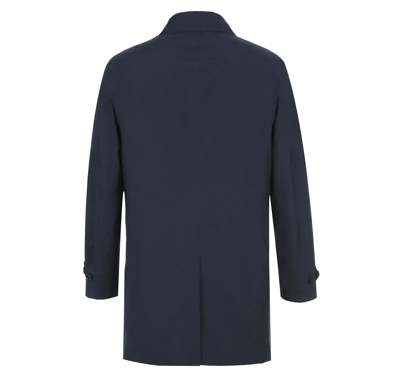 Functional SLIM FIT Raincoat With Removable Quilted Liner in Navy by Pelago