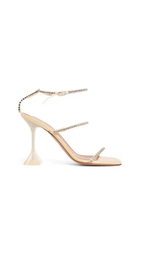 Gilda Glass Sandal - Vanilla