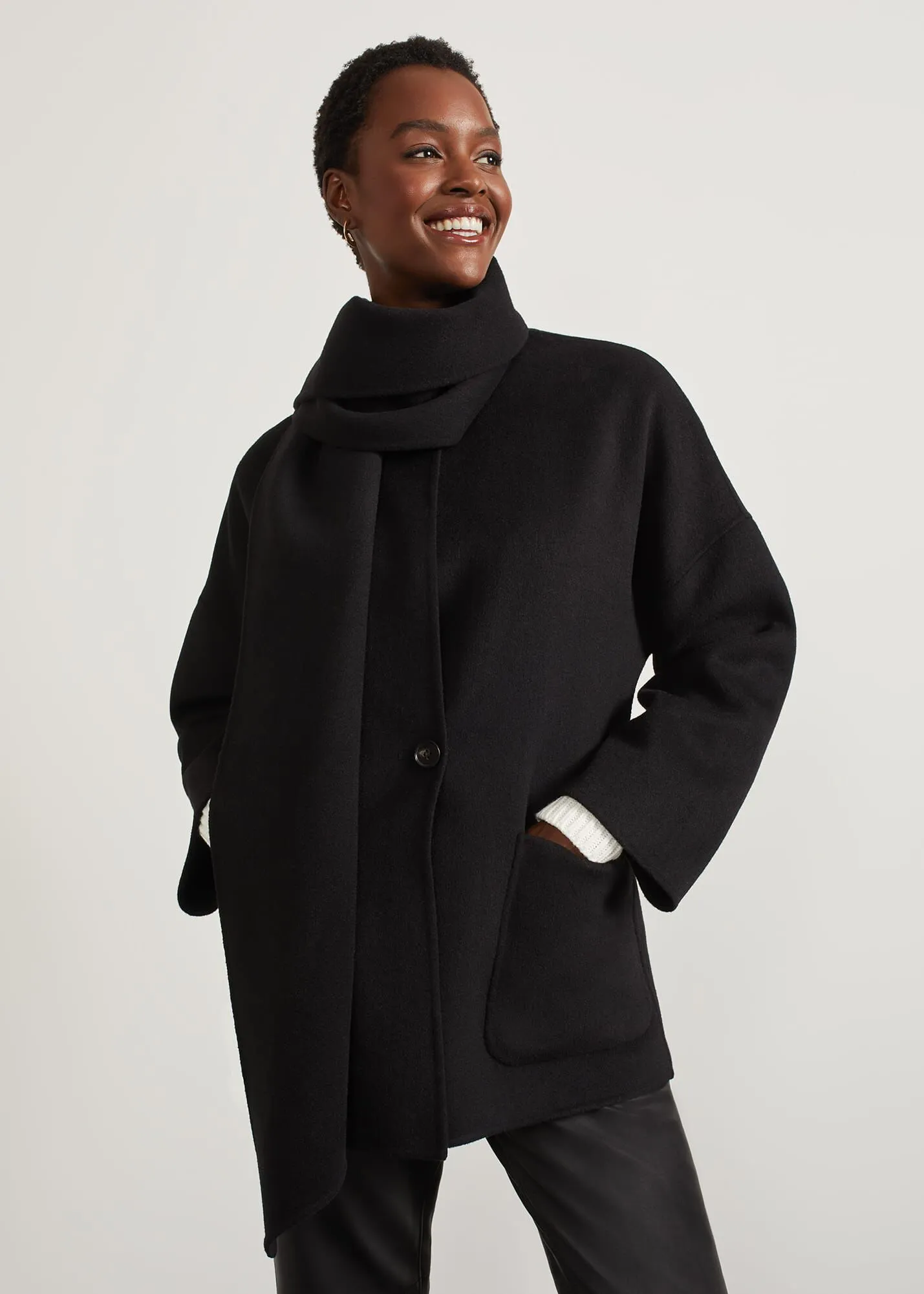 Hadley Scarf Coat 