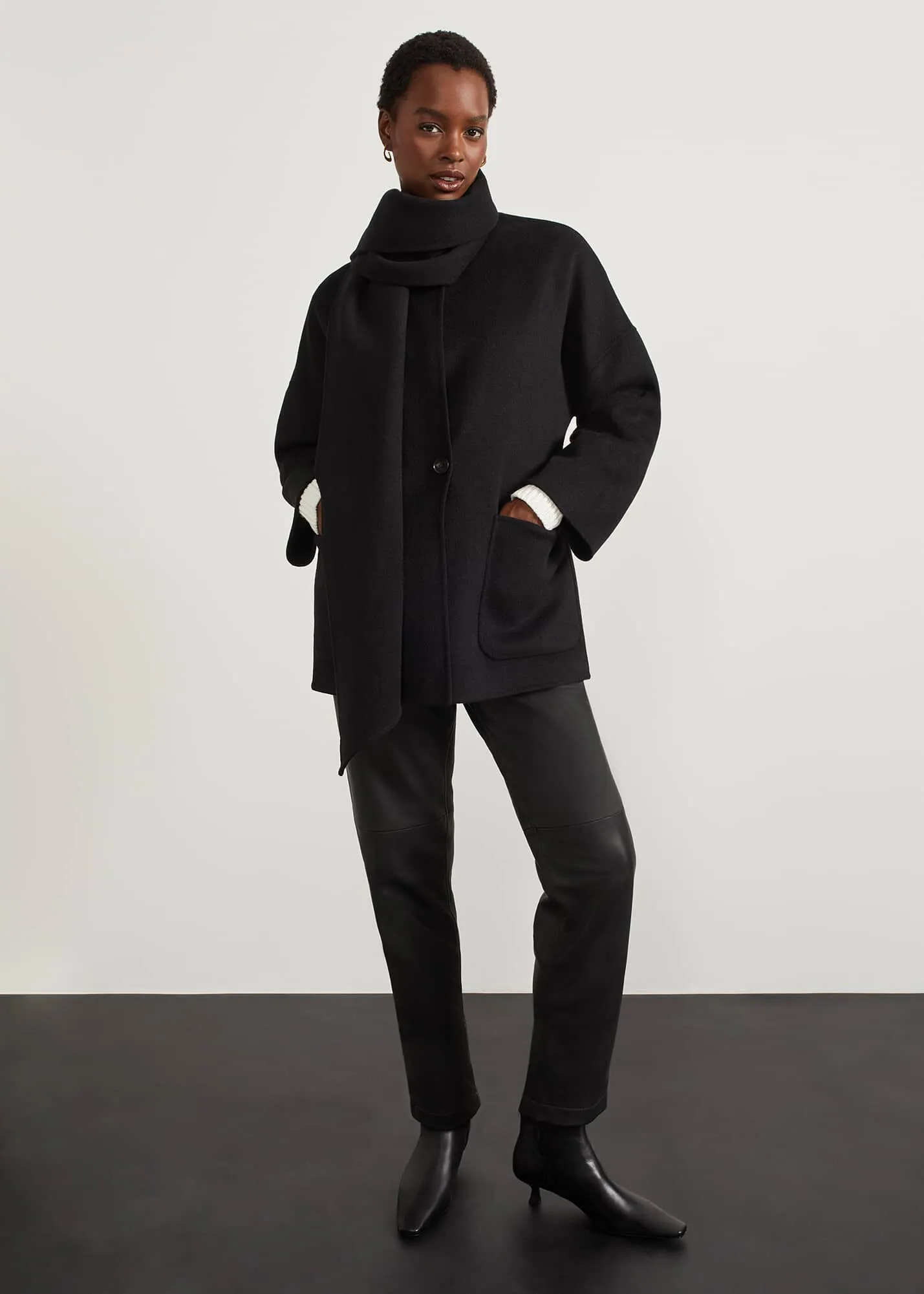 Hadley Scarf Coat 