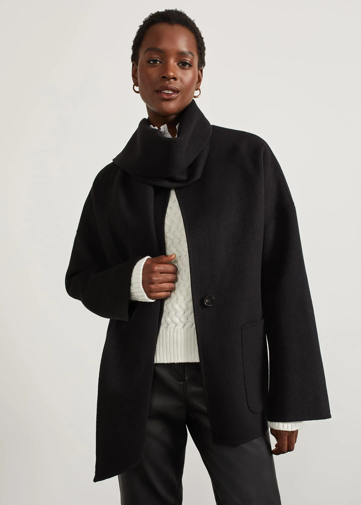 Hadley Scarf Coat 