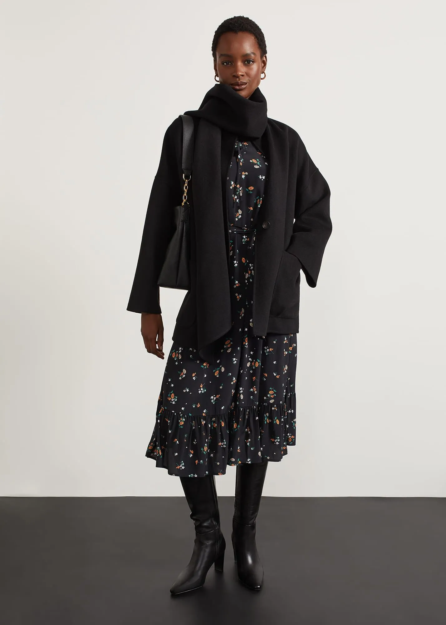 Hadley Scarf Coat 