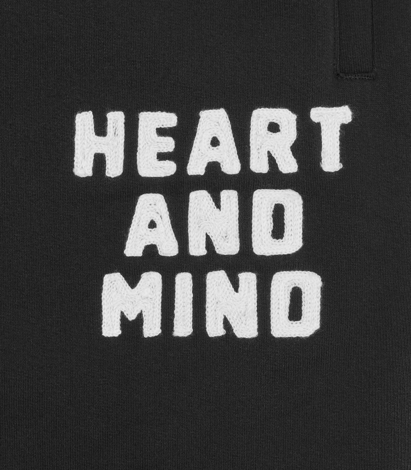 HEART AND MIND SWEATPANTS - BLACK