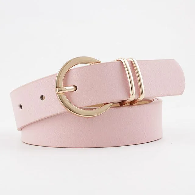 High Quality Female Wild Trouser Women's Belt