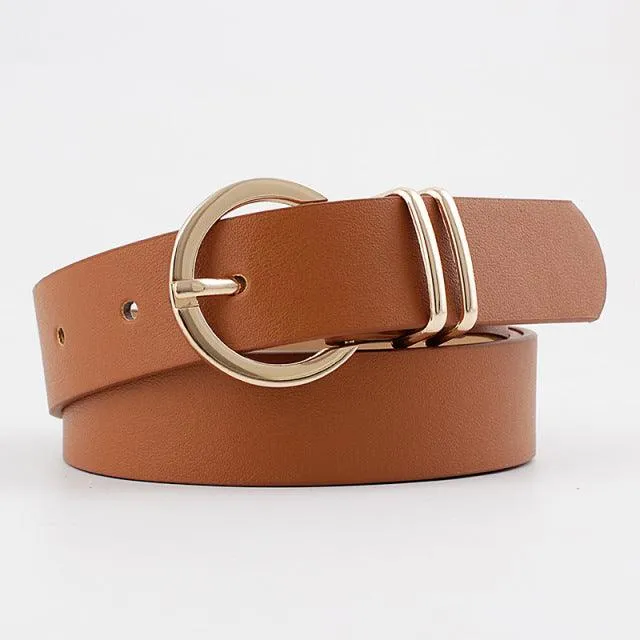 High Quality Female Wild Trouser Women's Belt