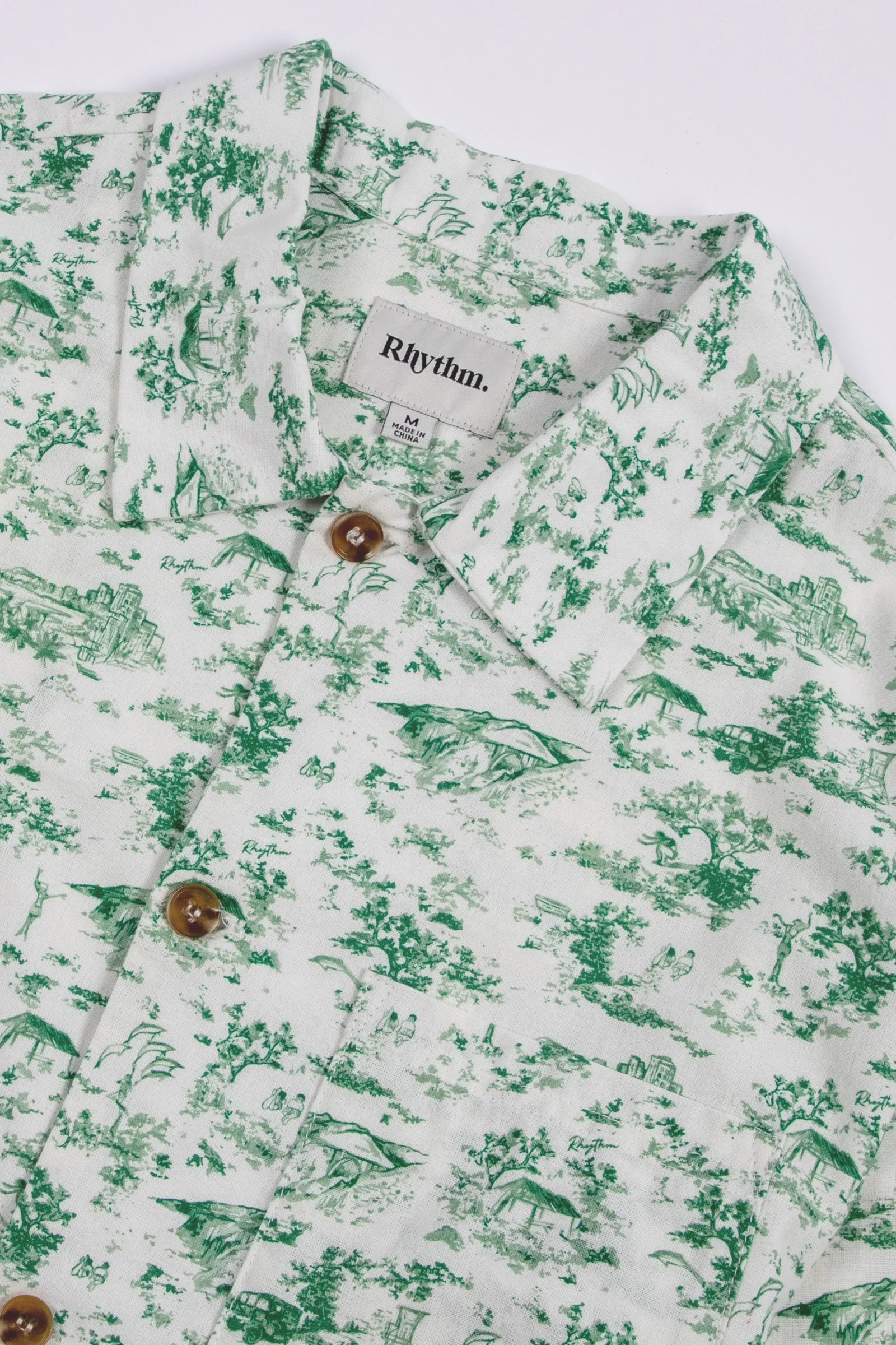 Holiday Pajama Shirt Green