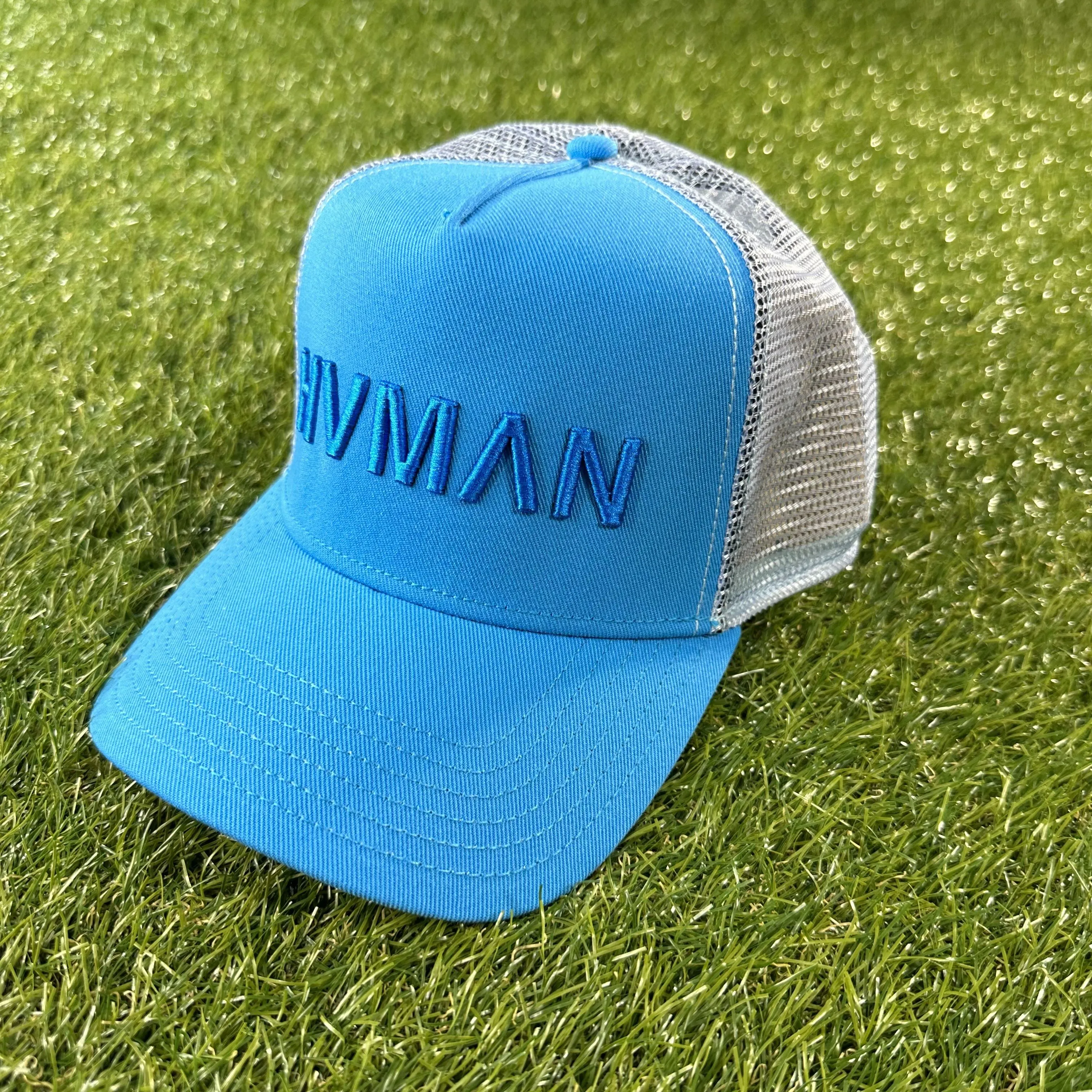 HVMAN Mesh Logo Trucker Cap (Icy)