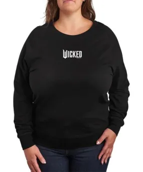 Hybrid Apparel Plus Size Wicked White Logo Graphic Pullover T-Shirt