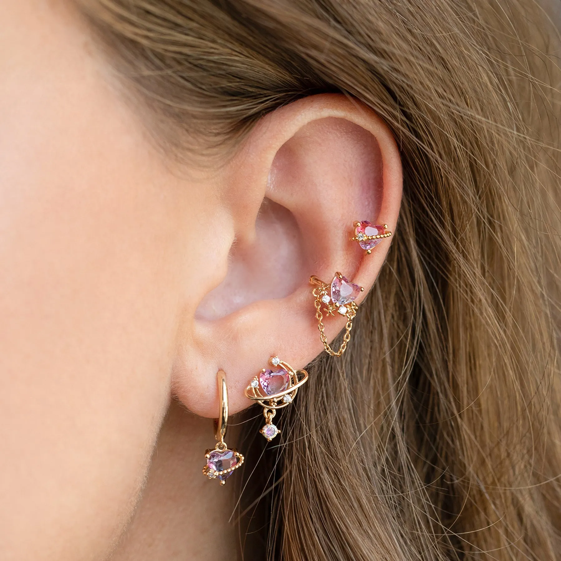 In Love Ear Cuff