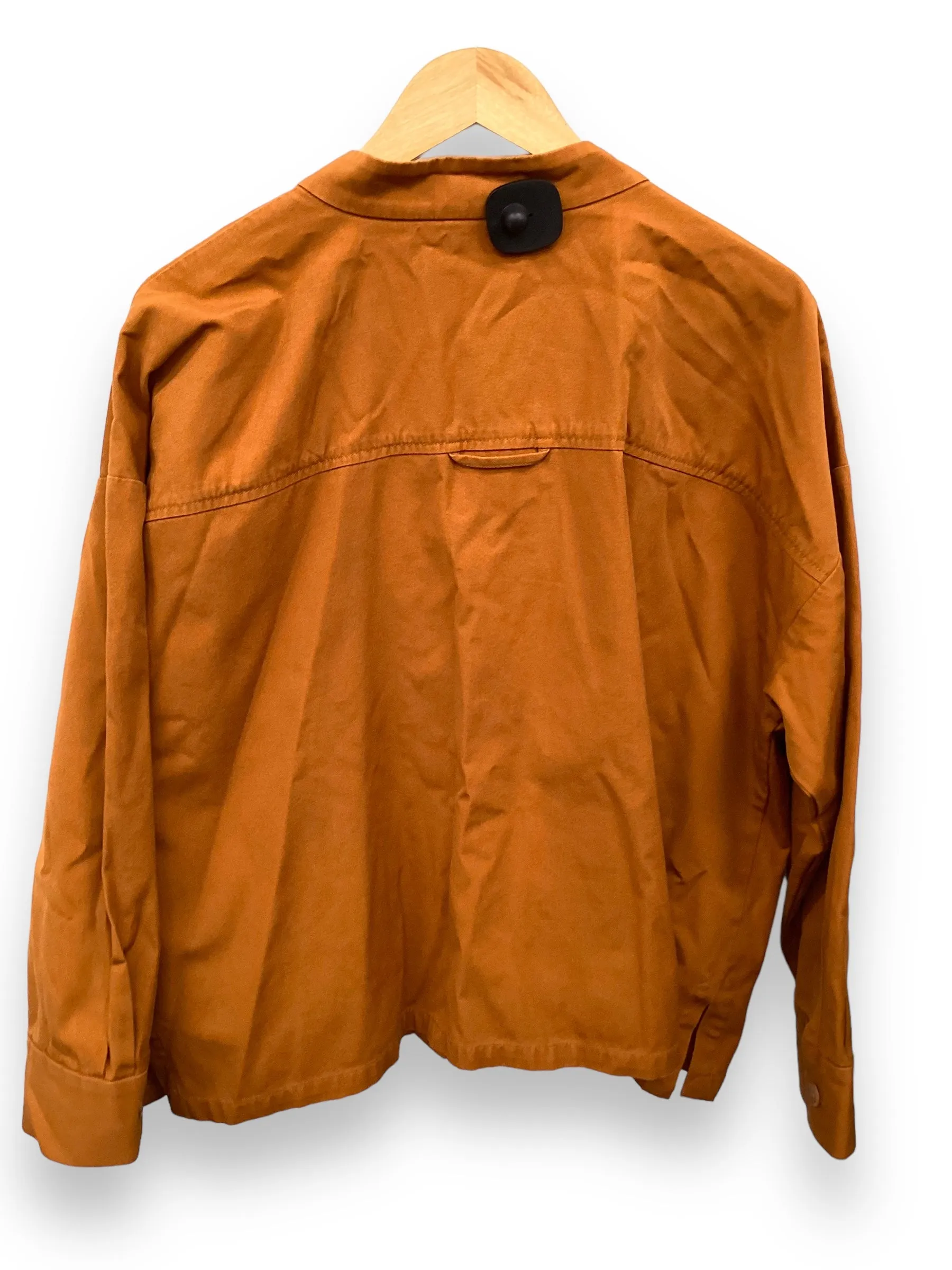 Jacket Other By Eileen Fisher In Orange, Size: Xl