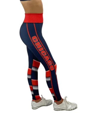 Jean Chicago Football Leggings