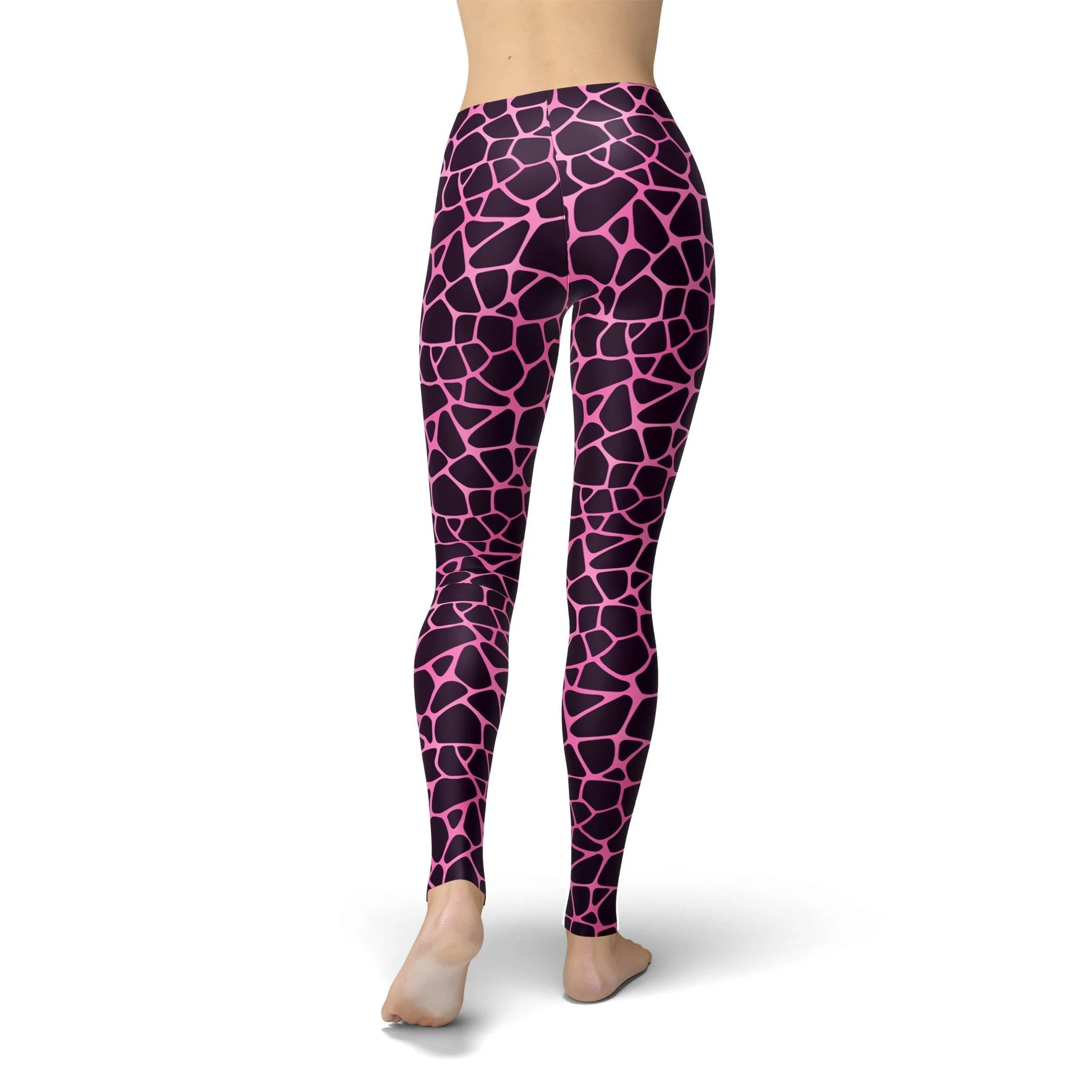 Jean Pink Giraffe Leggings