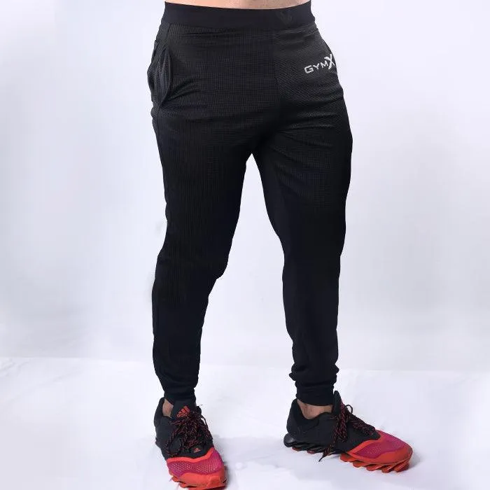 Jet Black Vantage Sweatpants