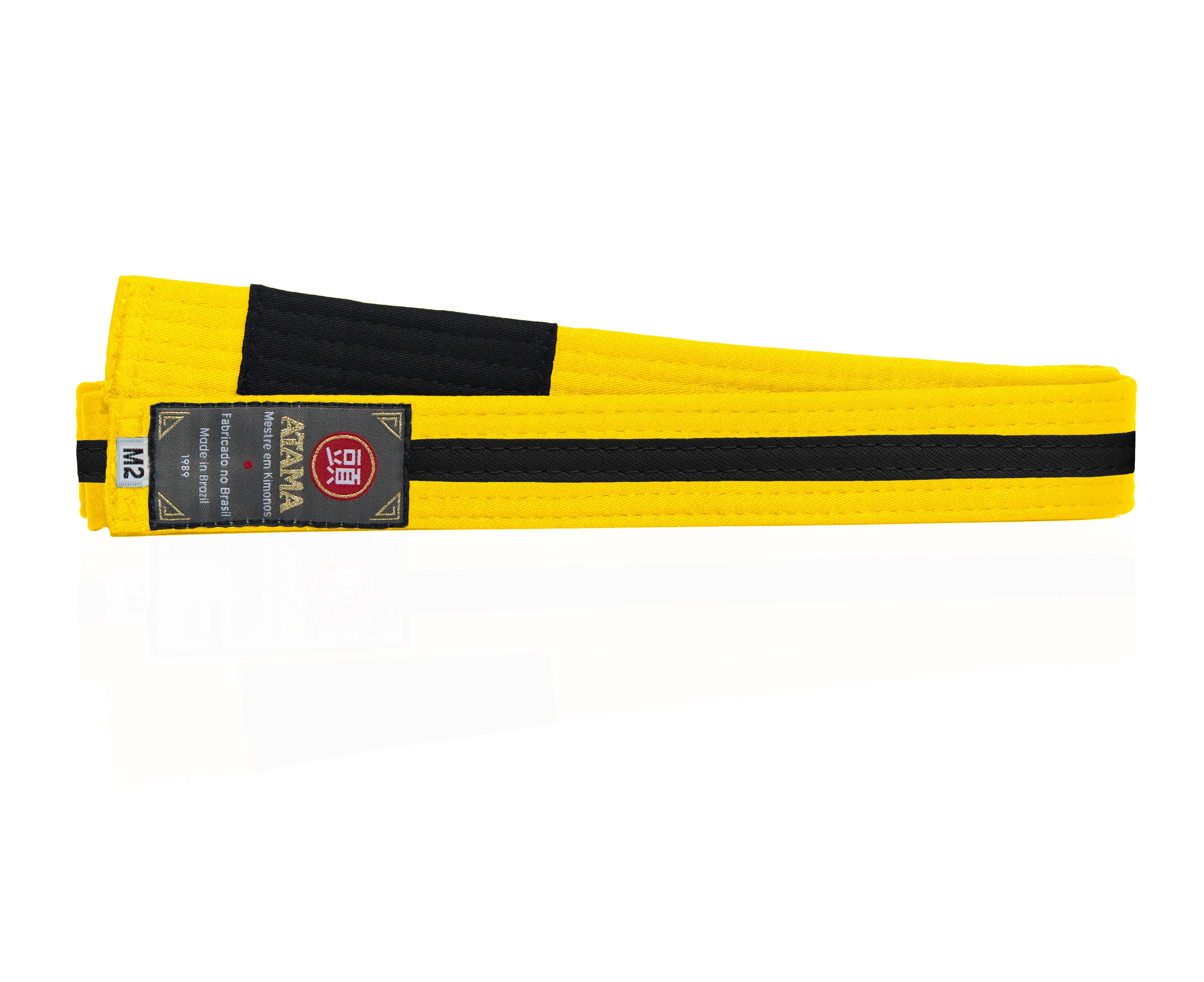 Kids Ranked Belt - Yellow/ Black