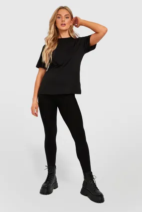 Leggings | Maternity Thermal Fleece Leggings | boohoo