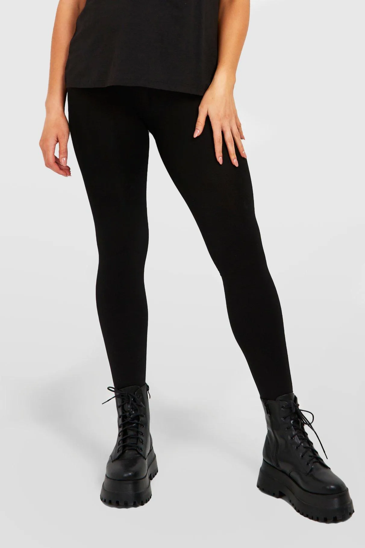 Leggings | Maternity Thermal Fleece Leggings | boohoo