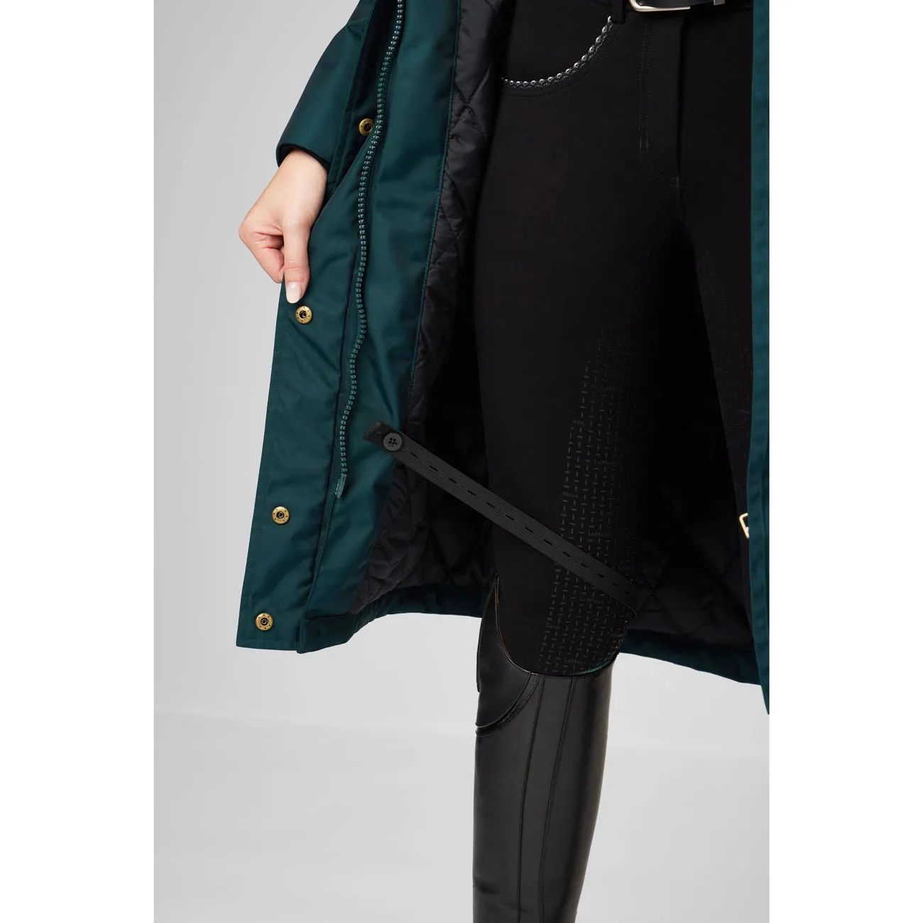 LeMieux Loire Long Waterproof Riding Coat | Ingatestone Saddlery