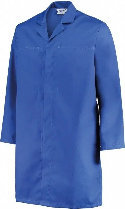 Low Care Long Coat Luik Royal Blue - Orcon Workwear