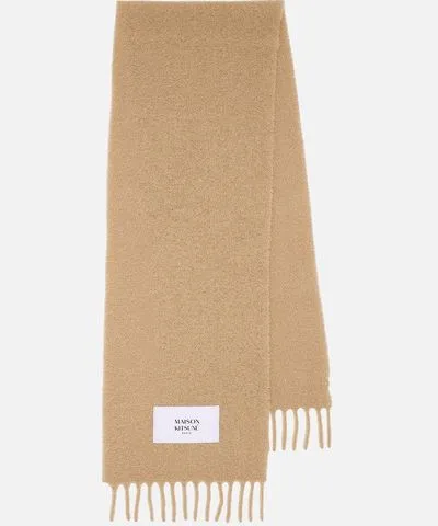 Maison Kitsune Women's Baby Alpaca Scarf