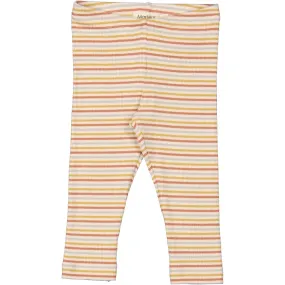 MarMar Modal Rib Autumn Stripe Mix Leg Legging