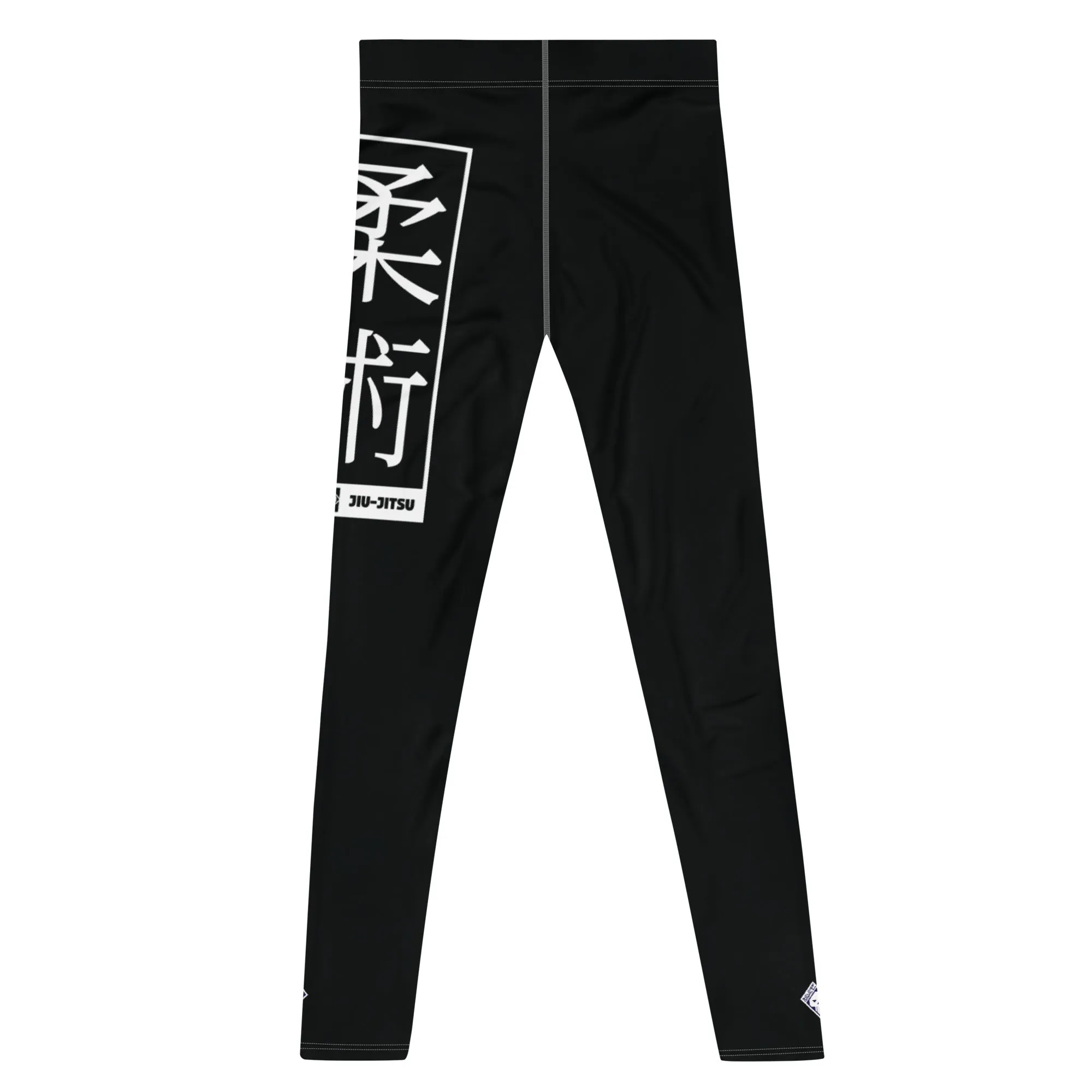 Men's Athletic Workout Leggings For Jiu Jitsu 015 - Noir