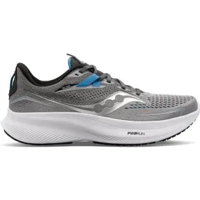 Men's Saucony Ride 15, Alloy/Topaz, 11 2E Wide