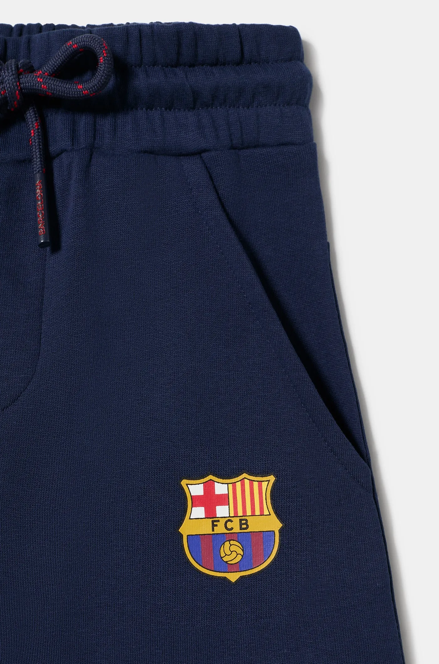 Navy Blue Sweatpants with Bara Crest - Junior